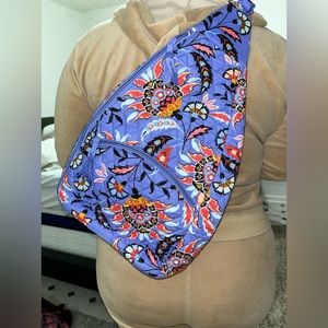 Vera Bradley sling backpack & wallet
